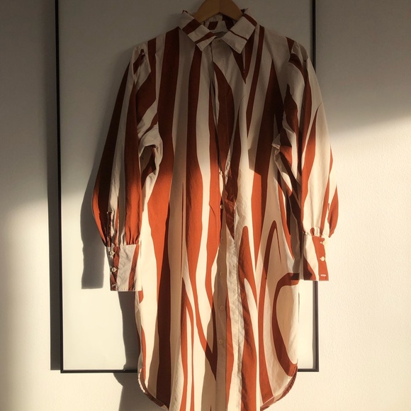 Beaumont Organic wood print dress! - Picture 2 of 12